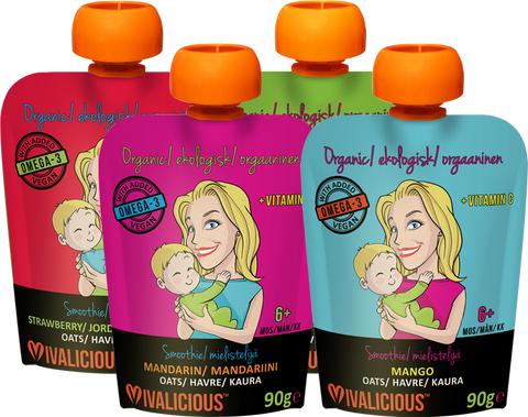 Sample Pack 4 flavors = 4 pouches